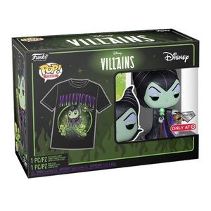 Disney Villains Maleficent Pop plus Shirt Diamond Edition!!!!